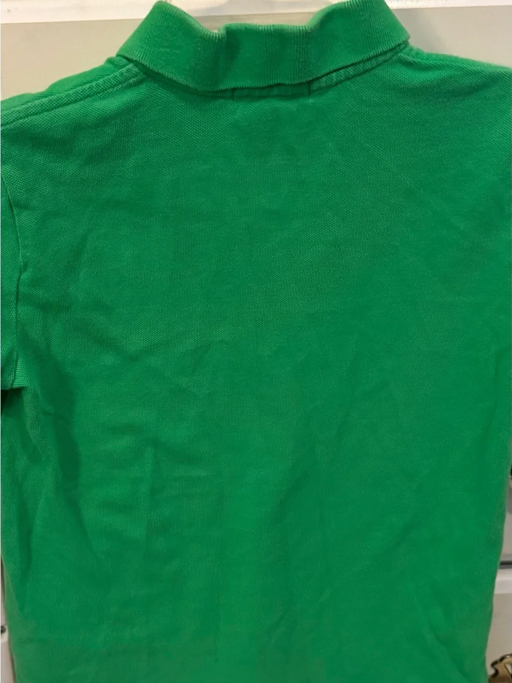 Ralph Lauren Kids Kelly Green Polo with Navy Pony